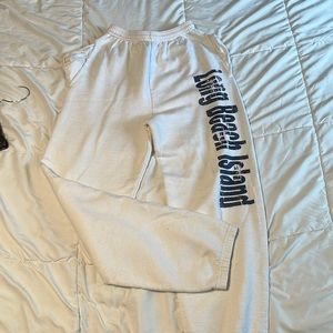 Long Beach island sweatpants